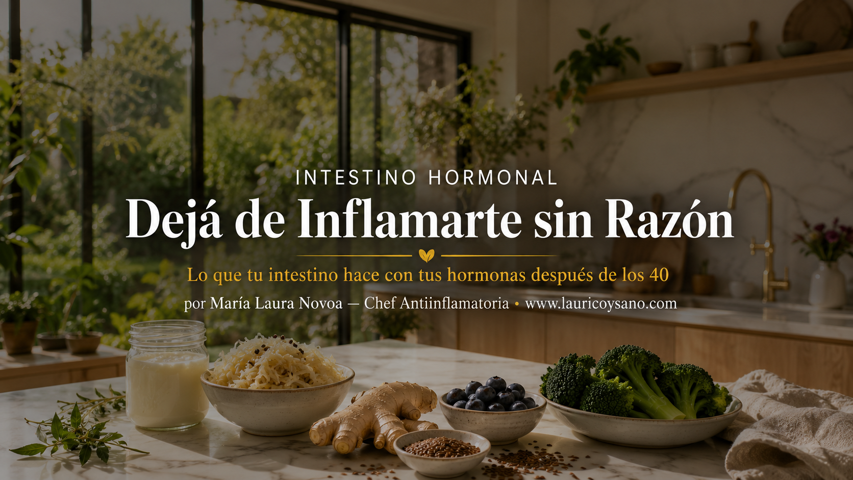 Dejá de Inflamarte sin Razón — Lo que tu Intestino hace con tus Hormonas después de los 40